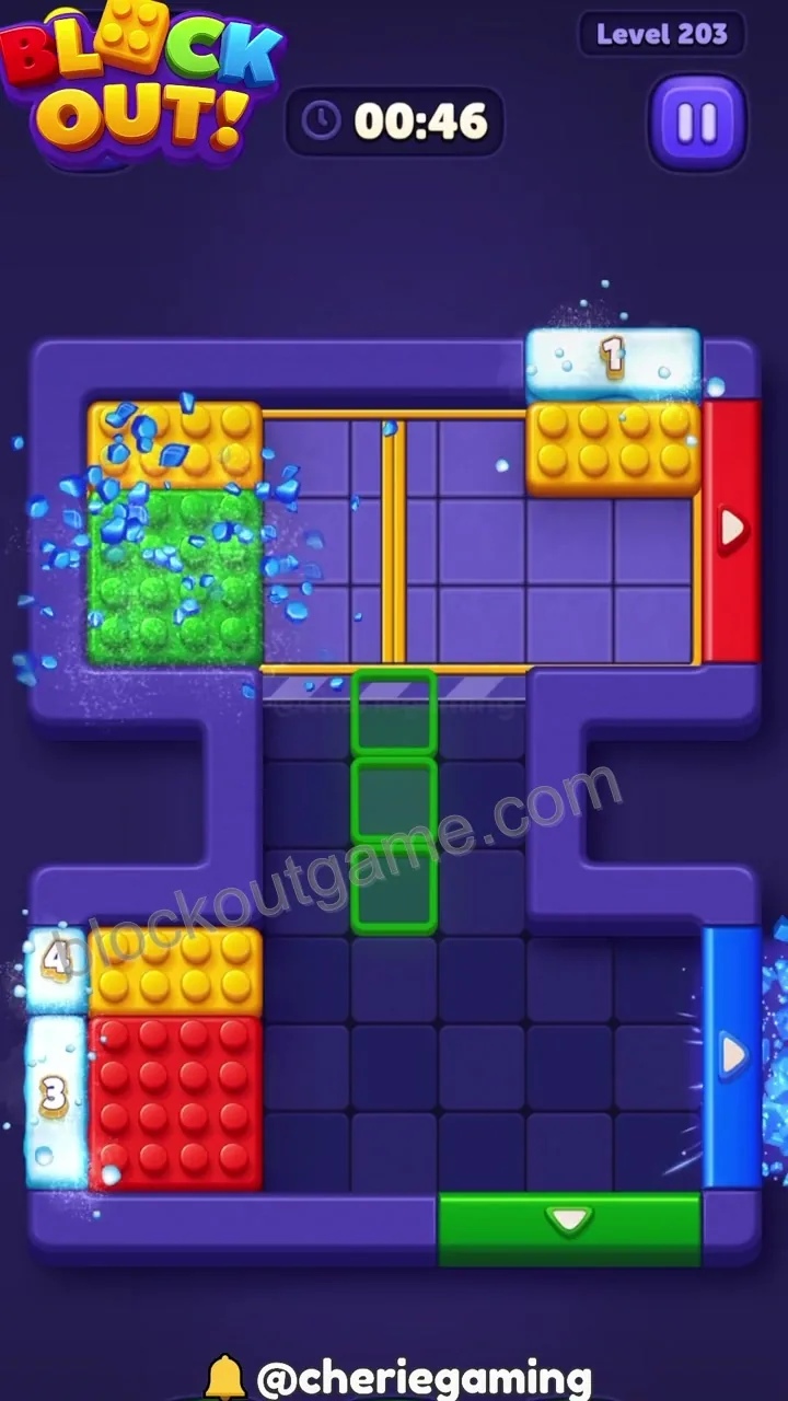 Block Out Level 203 step 7
