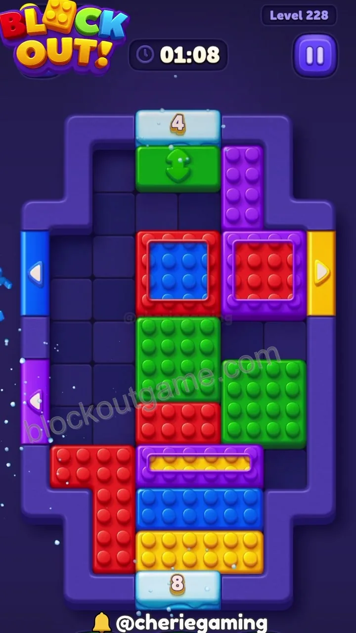 Block Out Level 228 step 5