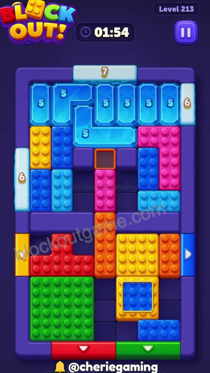 Block Out Level 213 step 5