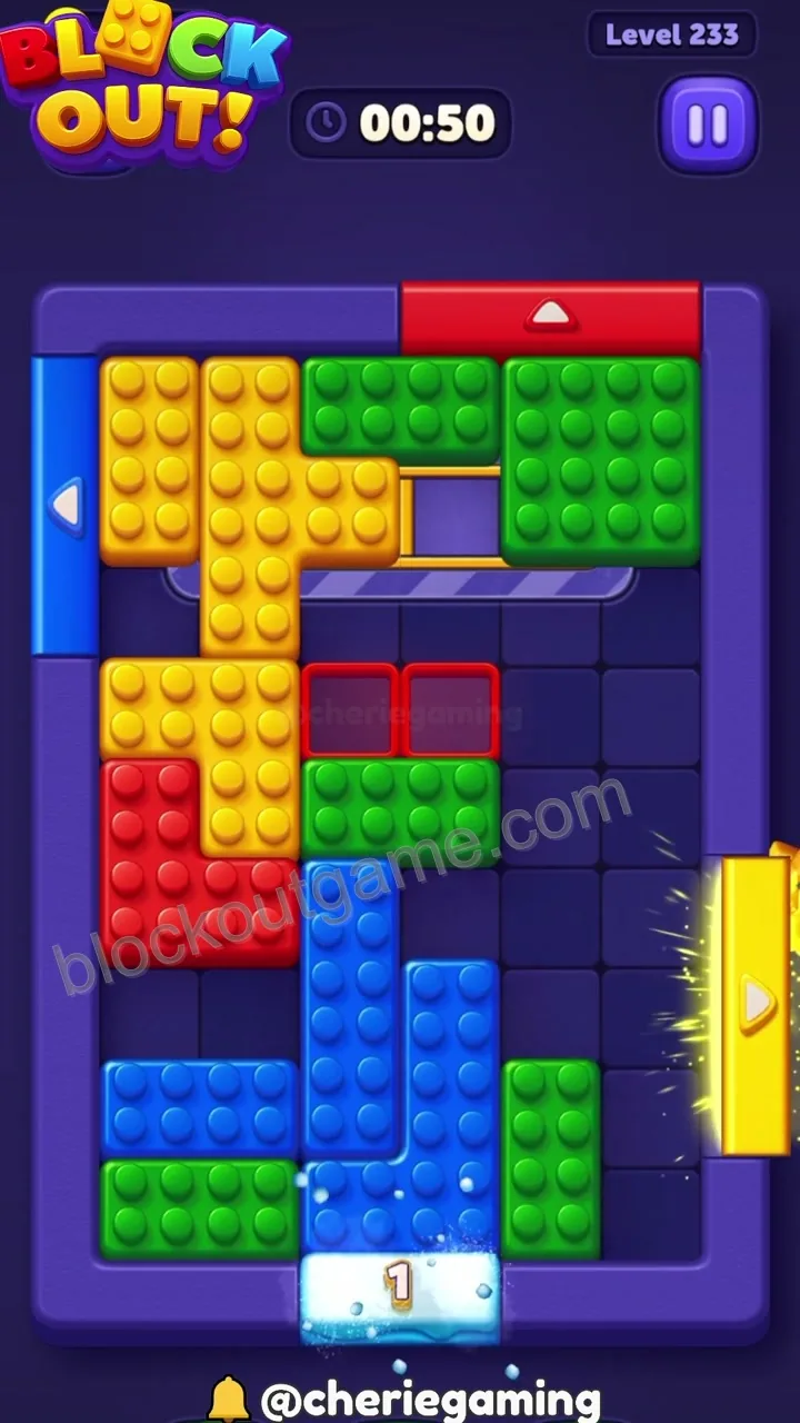Block Out Level 233 step 7