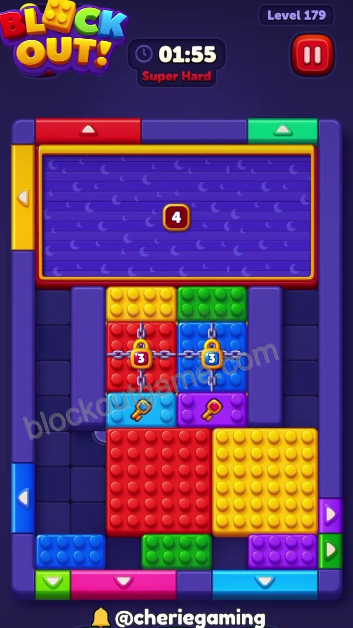 Block Out Level 179 step 2