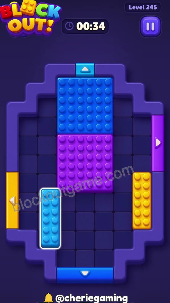 Block Out Level 245 step 7