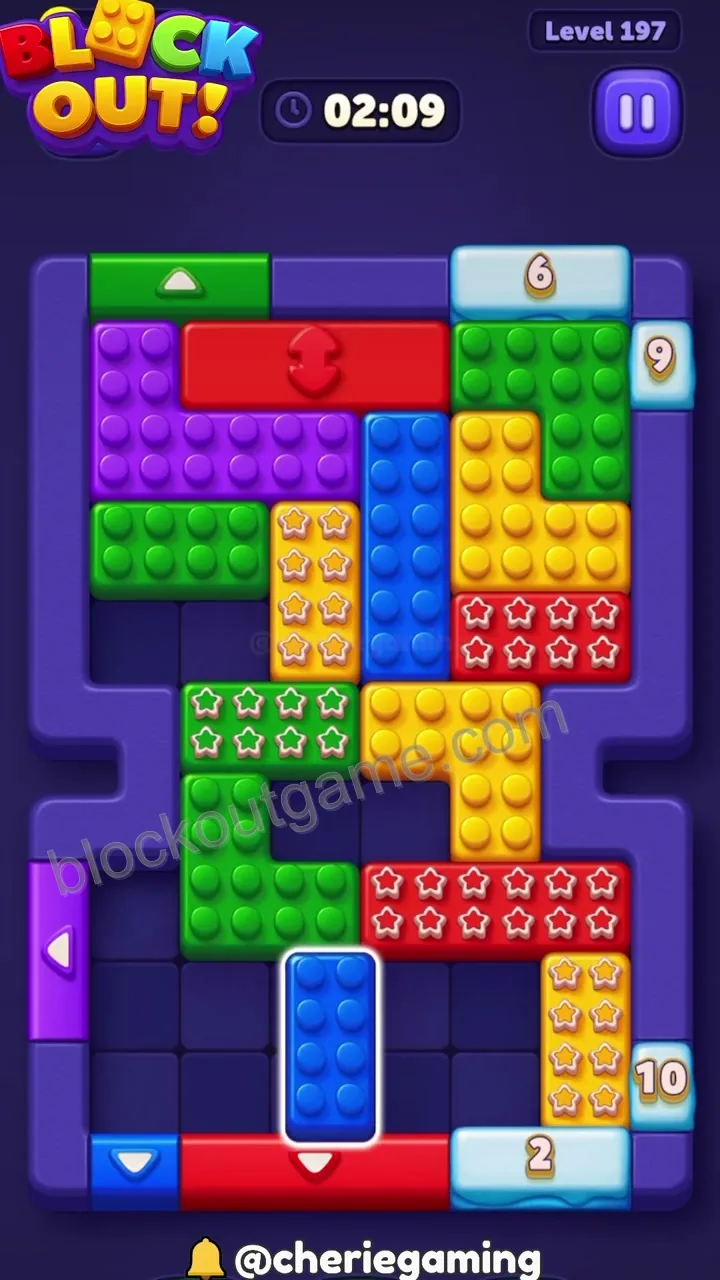 Block Out Level 197 step 6