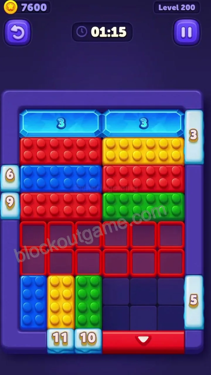 Block Out Level 200