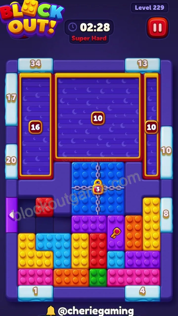 Block Out Level 229 step 2
