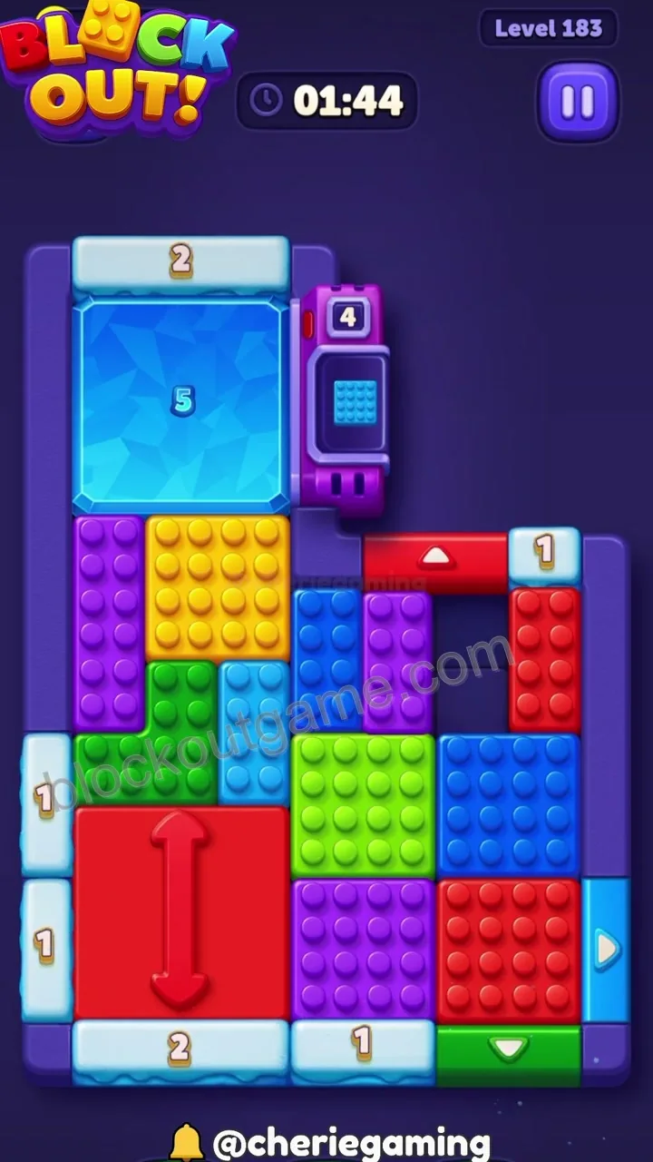 Block Out Level 183 step 2