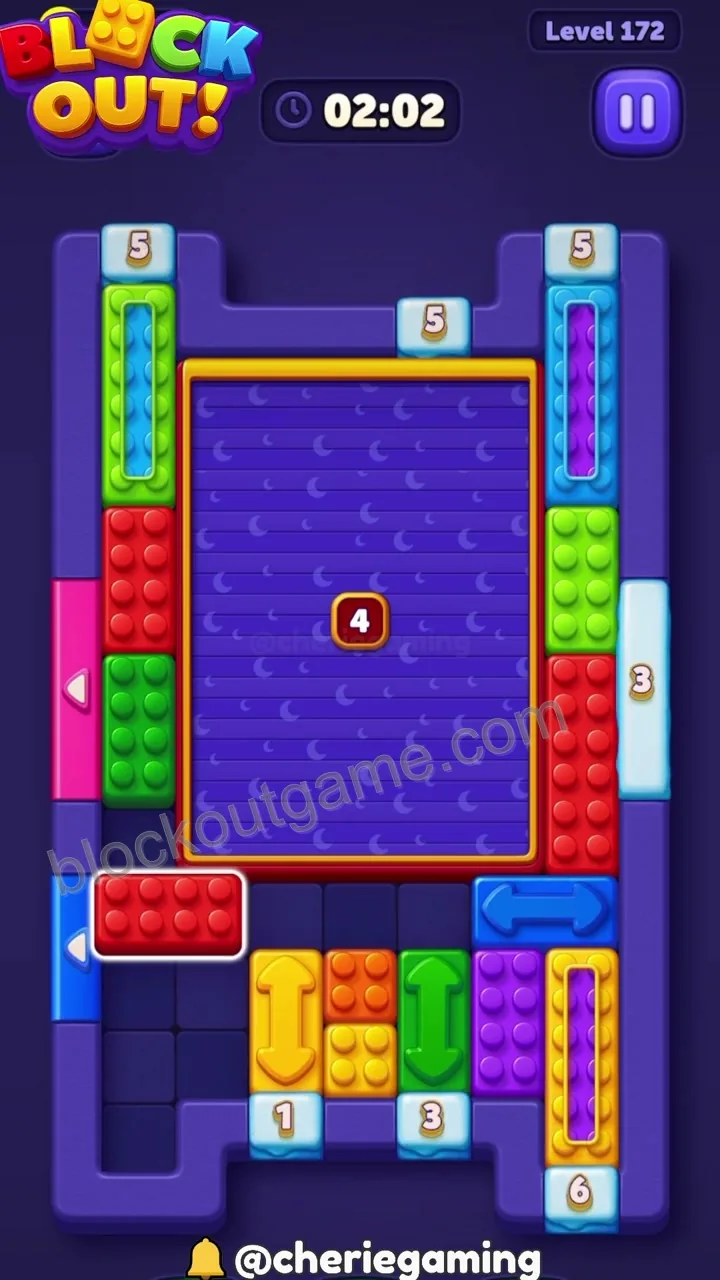 Block Out Level 172 step 4