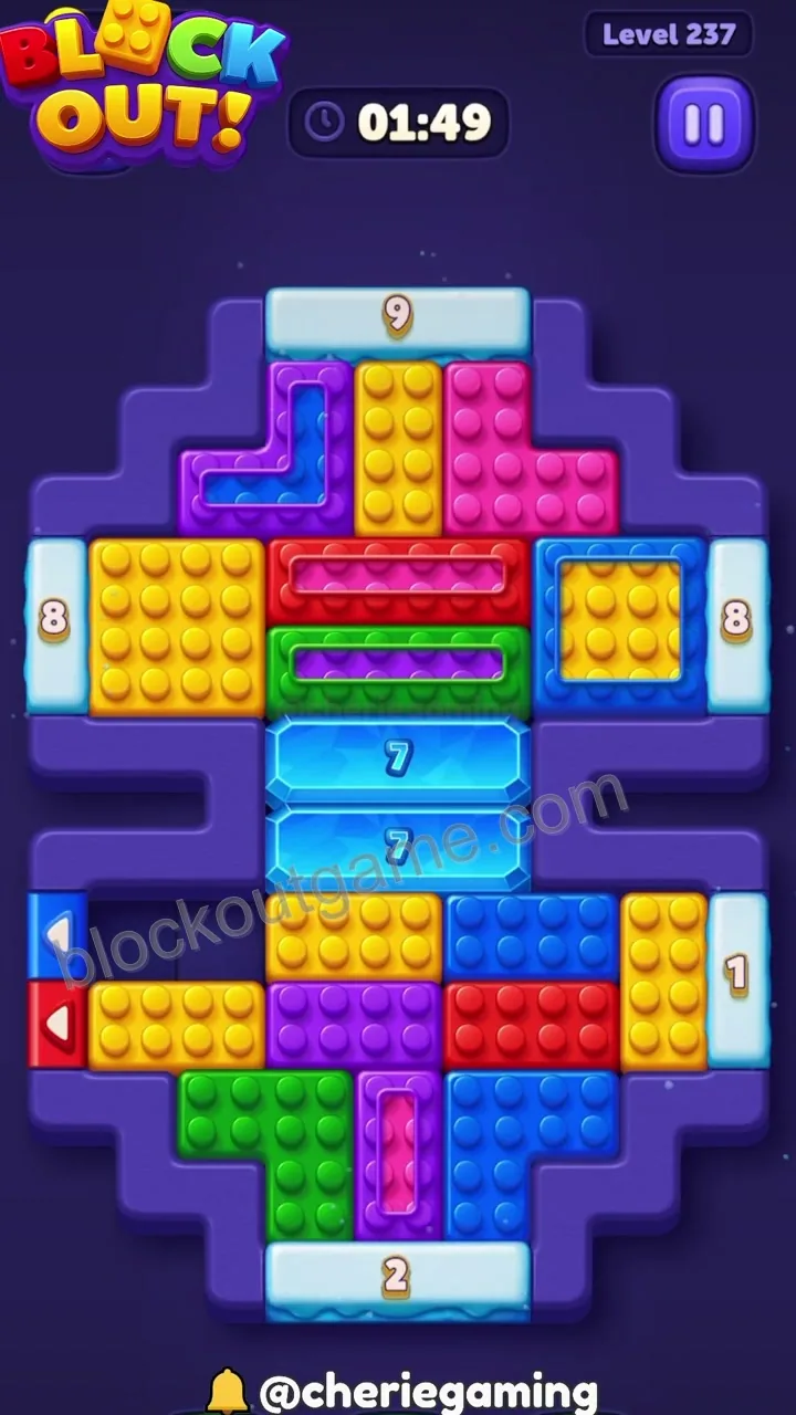 Block Out Level 237 step 2