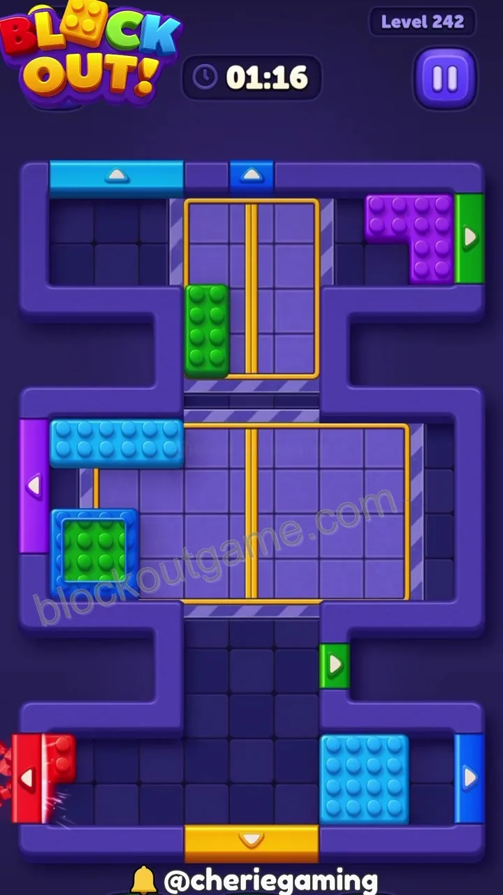 Block Out Level 242 step 6