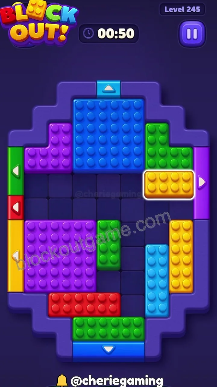 Block Out Level 245 step 6