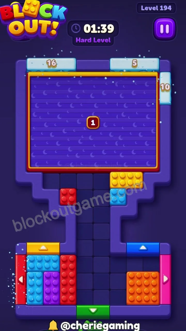 Block Out Level 194 step 6