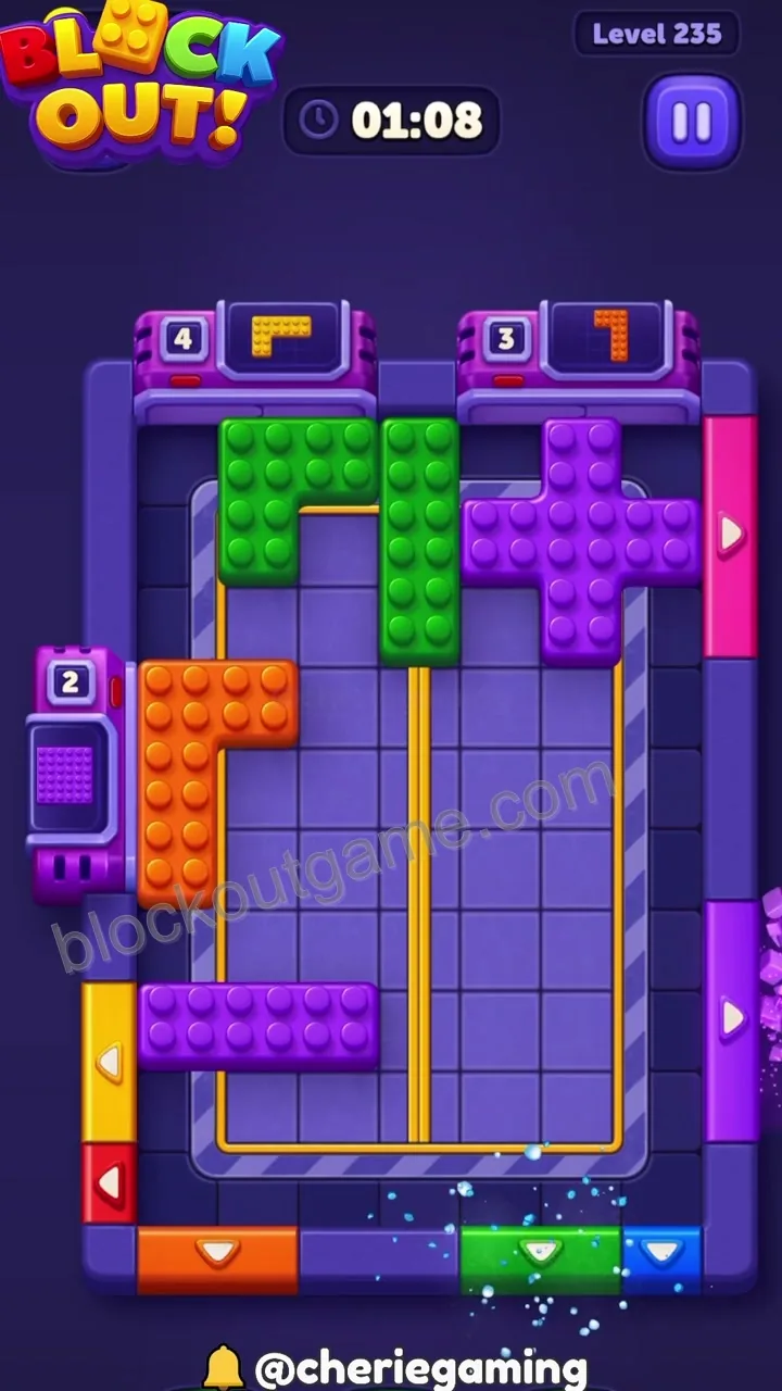 Block Out Level 235 step 5
