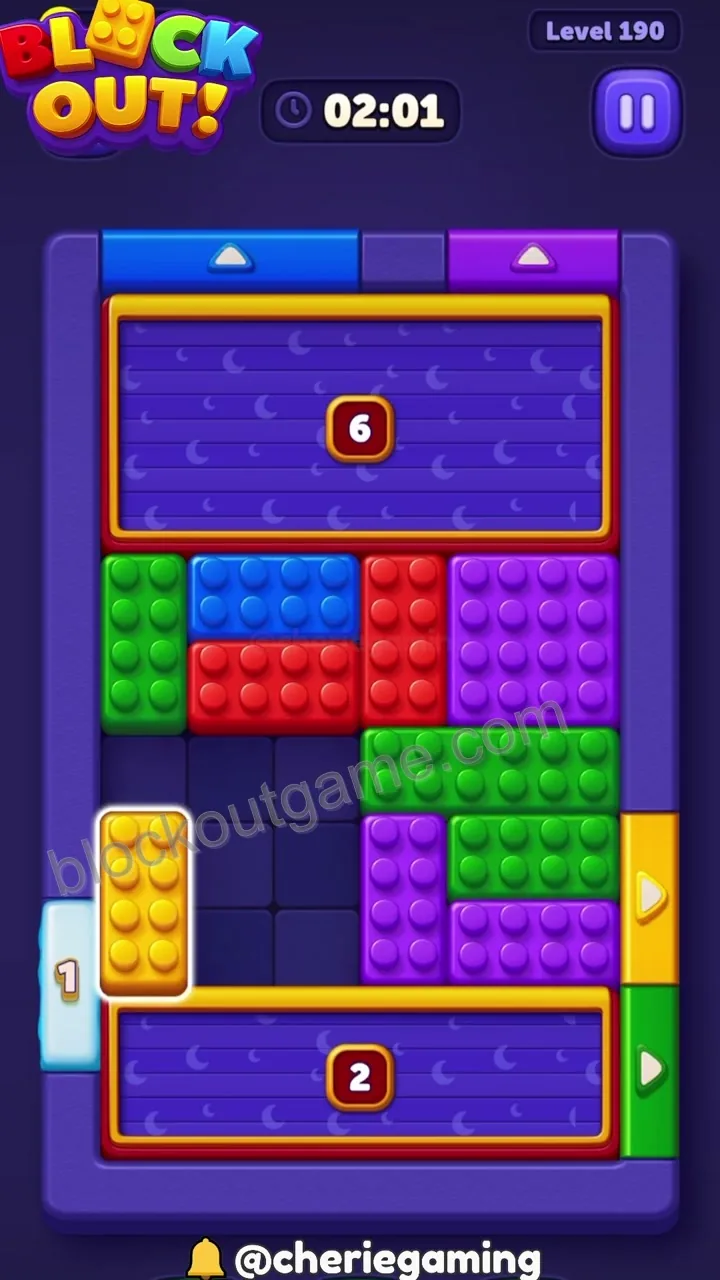 Block Out Level 190 step 6