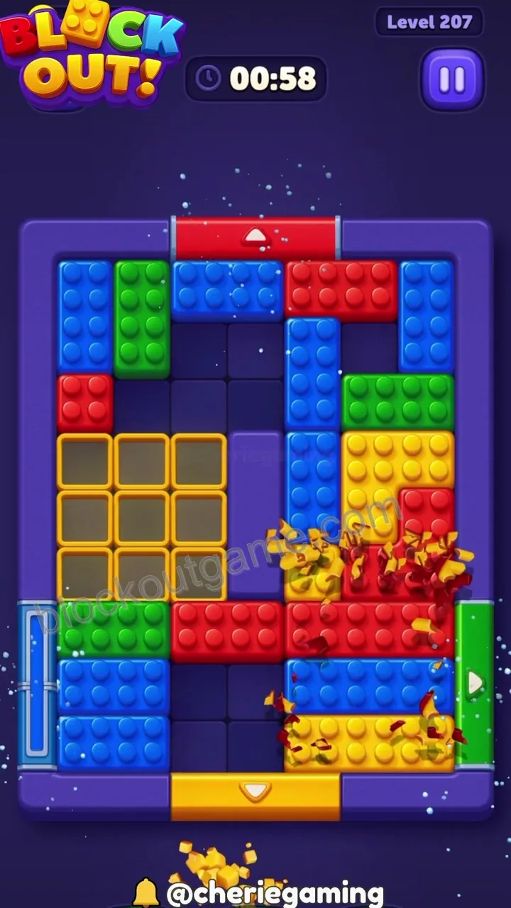 Block Out Level 207 step 6