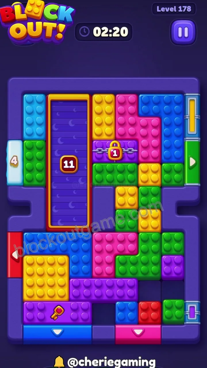 Block Out Level 178 step 4