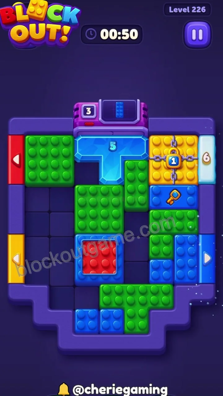 Block Out Level 226 step 5