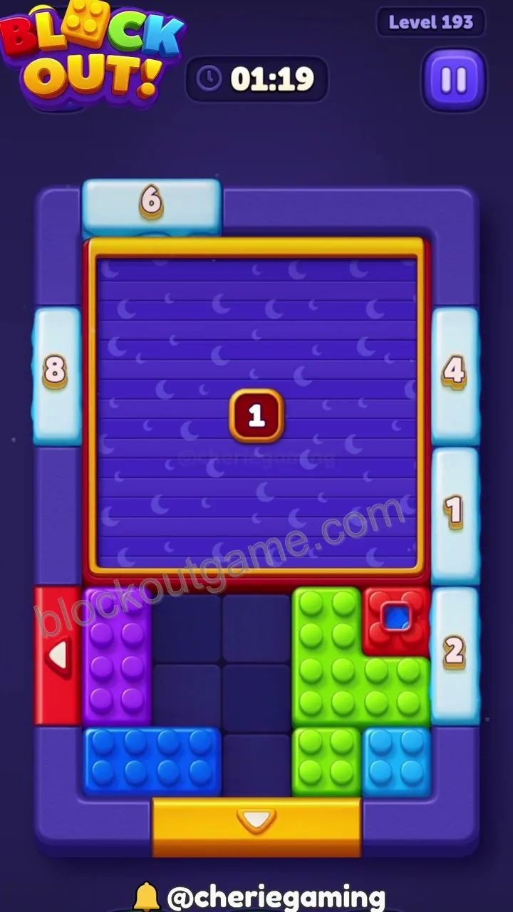 Block Out Level 193 step 4