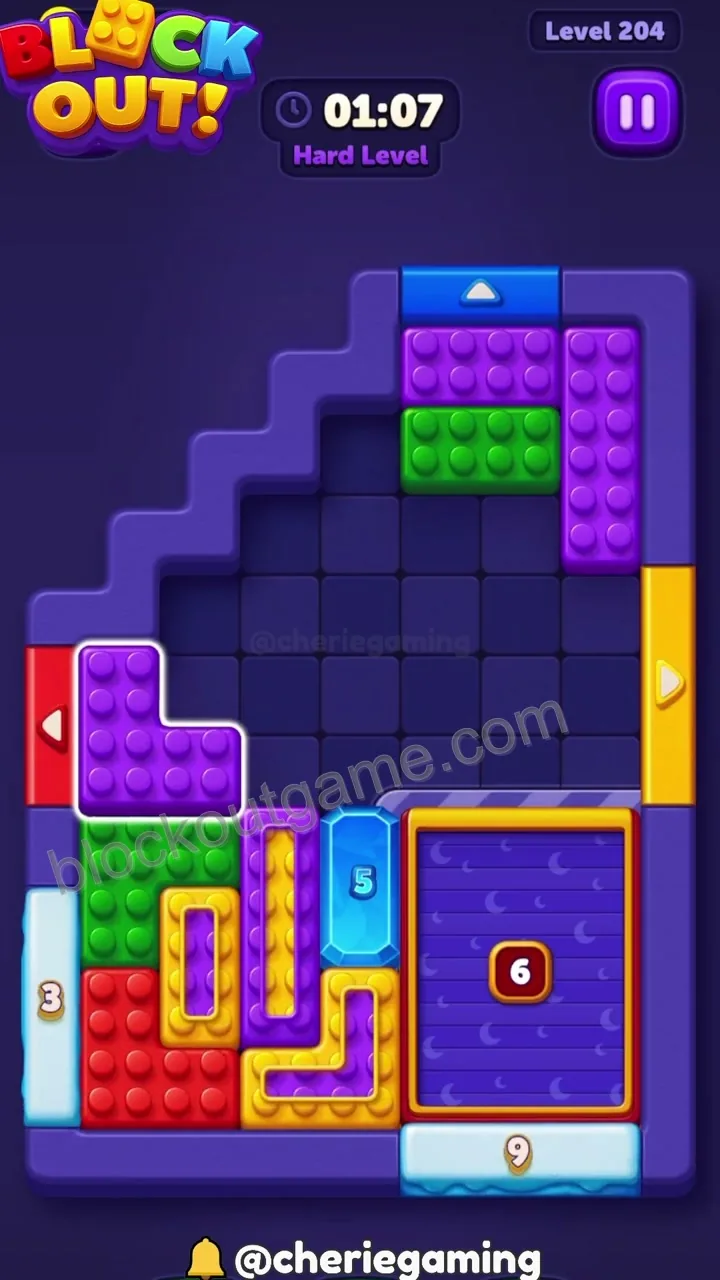 Block Out Level 204 step 5