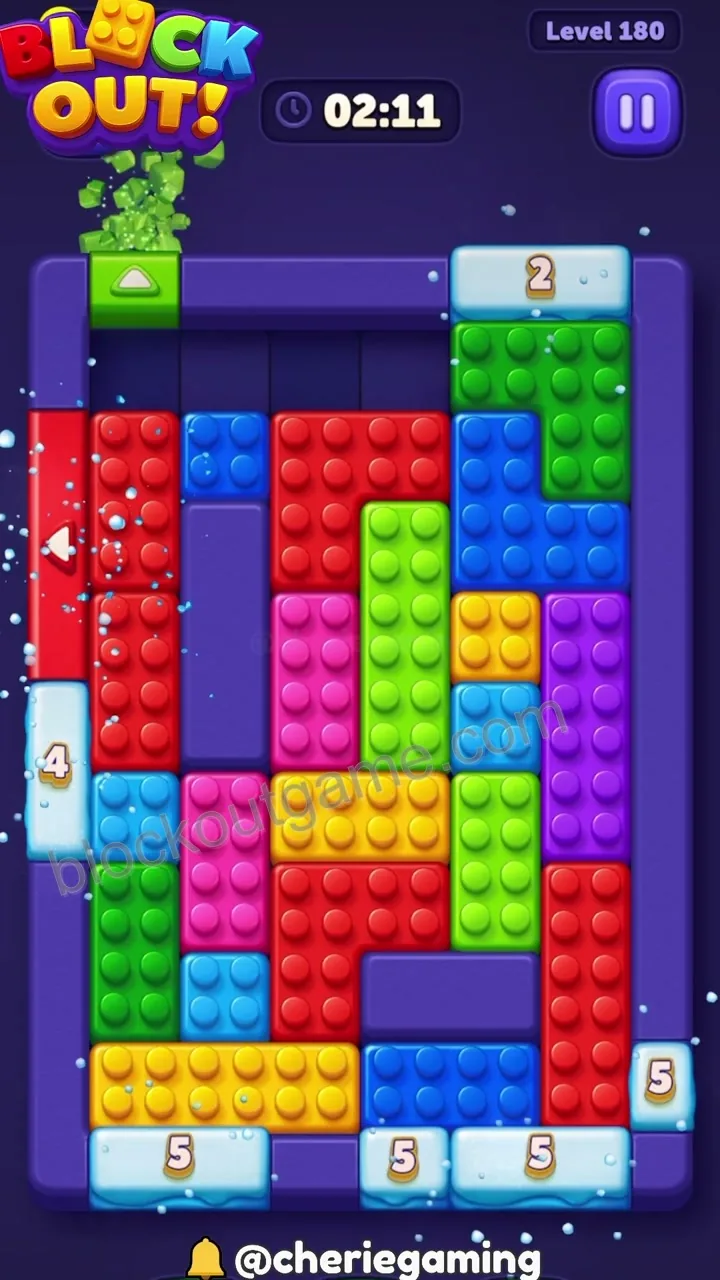 Block Out Level 180 step 3