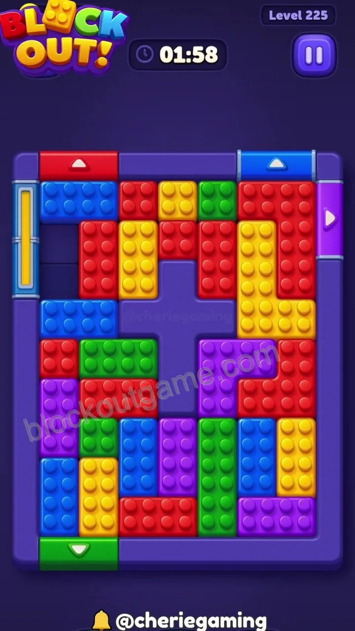 Block Out Level 225 step 2