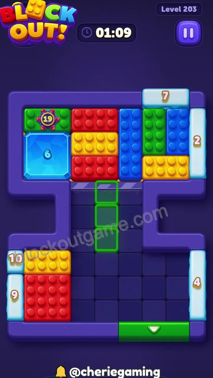 Block Out Level 203 step 5
