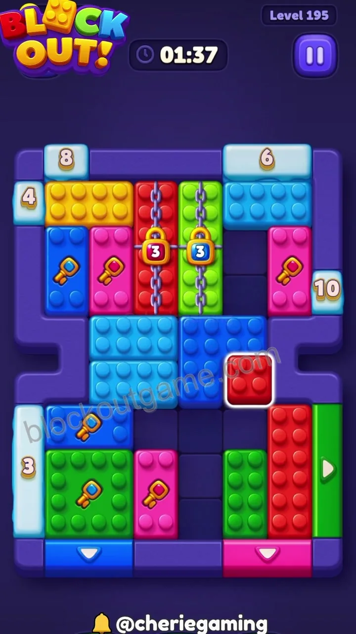 Block Out Level 195 step 5