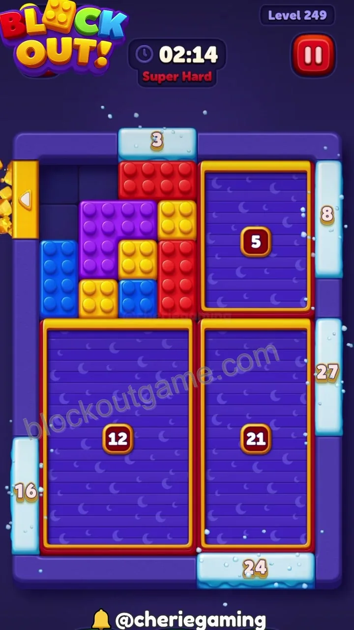 Block Out Level 249 step 2