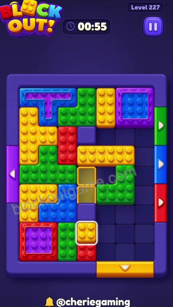 Block Out Level 227 step 4