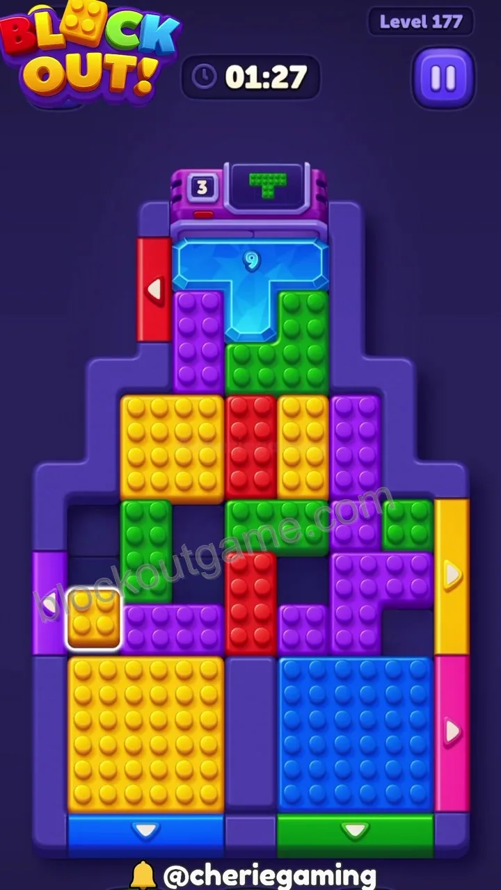 Block Out Level 177 step 4