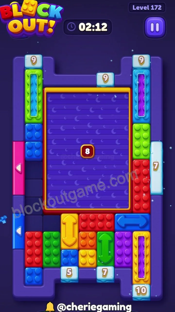 Block Out Level 172 step 3