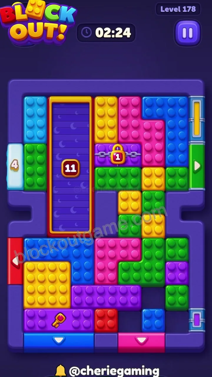 Block Out Level 178 step 3