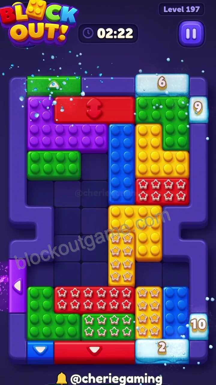 Block Out Level 197 step 5