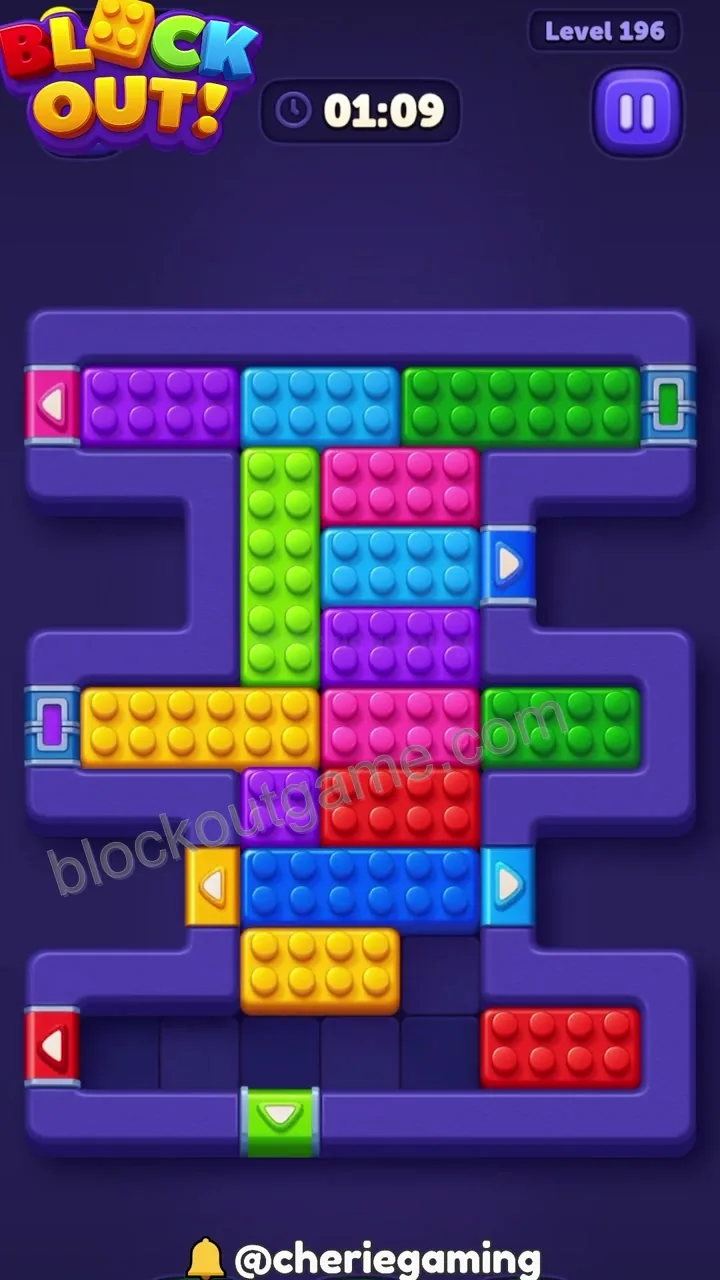 Block Out Level 196 step 3
