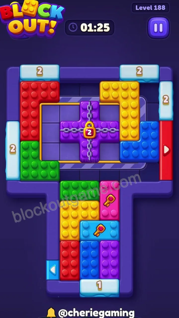 Block Out Level 188 step 3