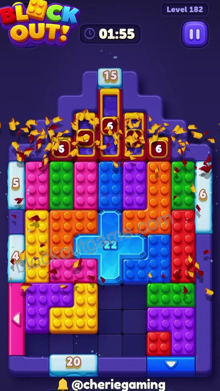 Block Out Level 182 step 4