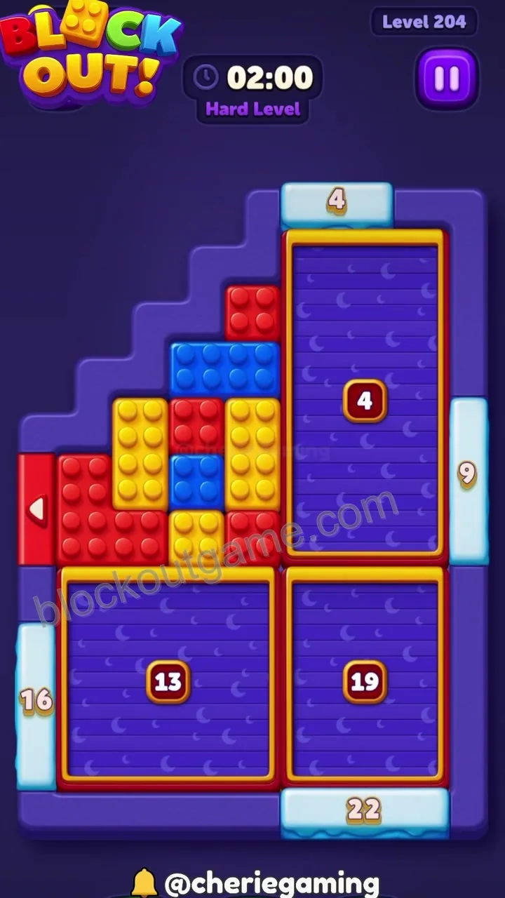 Block Out Level 204 walkthrough preview