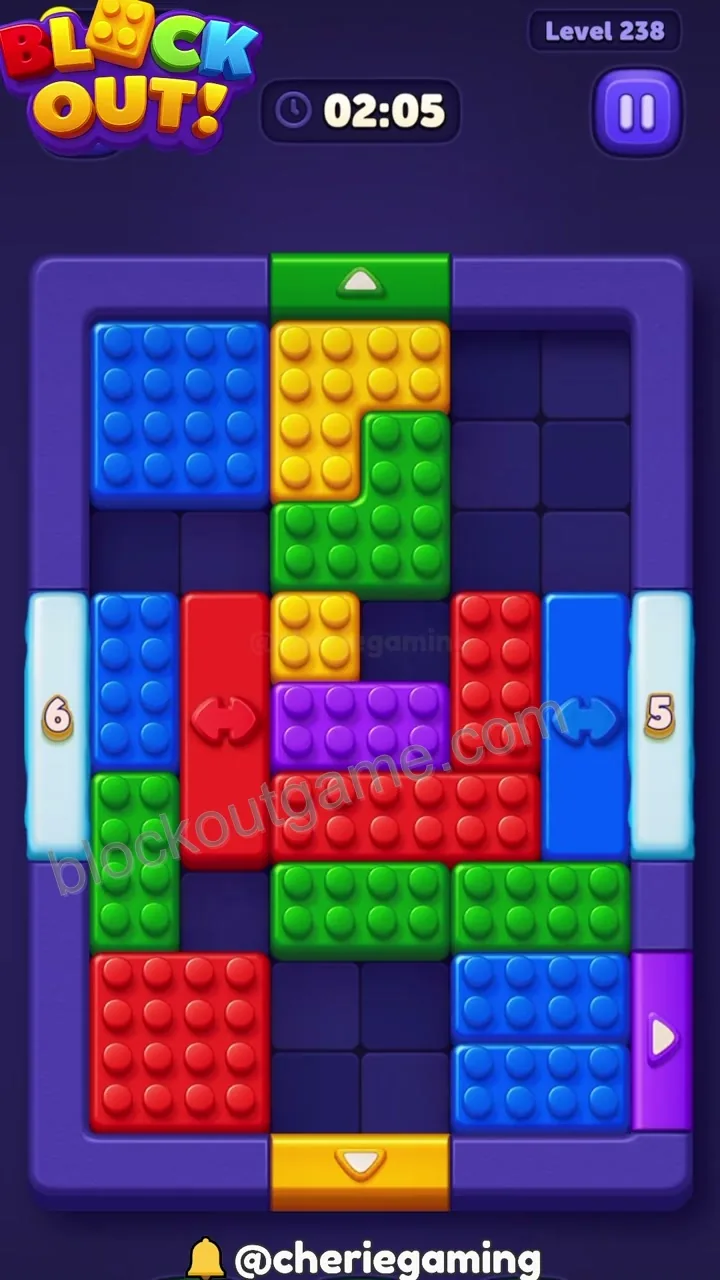 Block Out Level 238 step 7